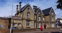 Prominent Victorian building adjacent to Northampton General Hospital